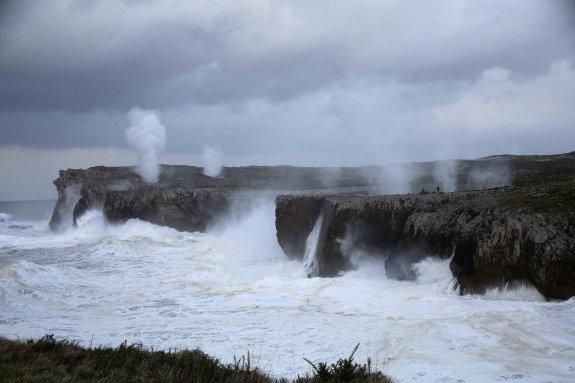 Bufones de Pría en Llanes 