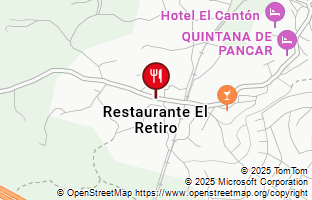 Mapa Restaurante el Retiro
